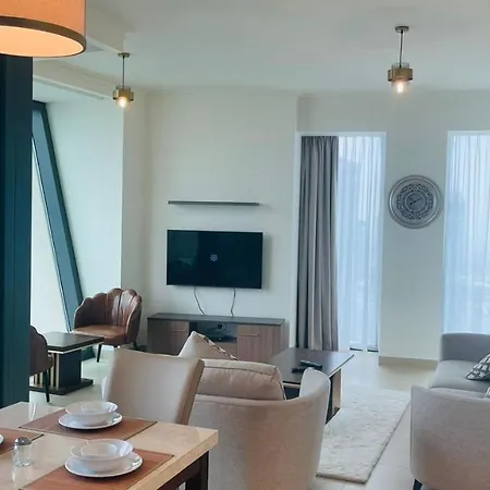 Amakin Burj Vista Tower 1 Apartment Dubai Exterior photo