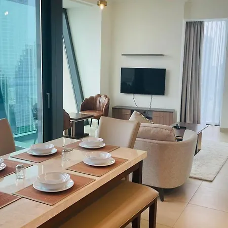 Amakin Burj Vista Tower 1 Apartment Dubai Exterior photo